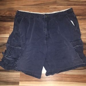 Coliseum Mens Cargo Shorts Size 42 Navy Casual